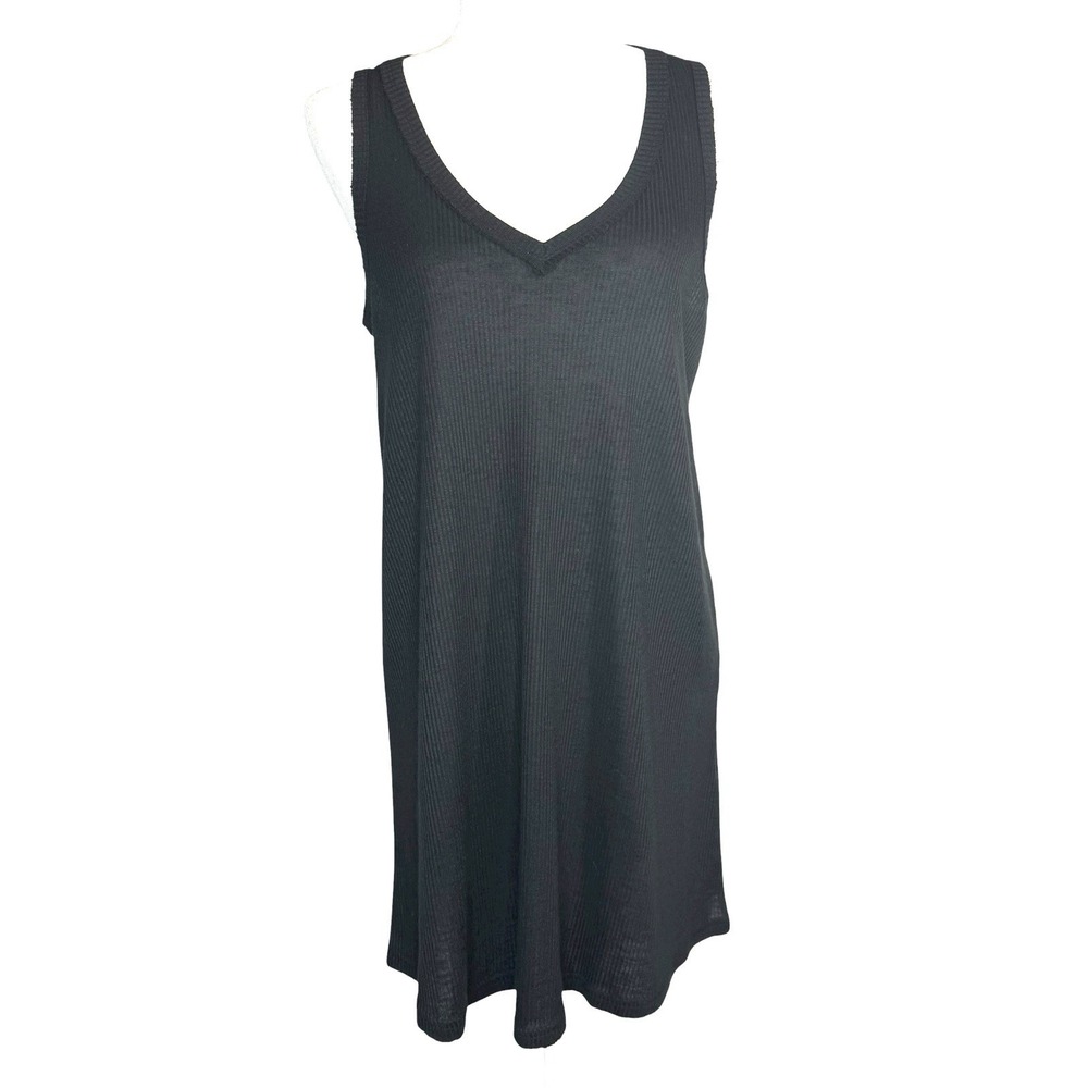 Z Supply Vagabond Ribbed Stretch Pullover Tank Top Shirt Dress M Minimalist - Picture 2 of 10